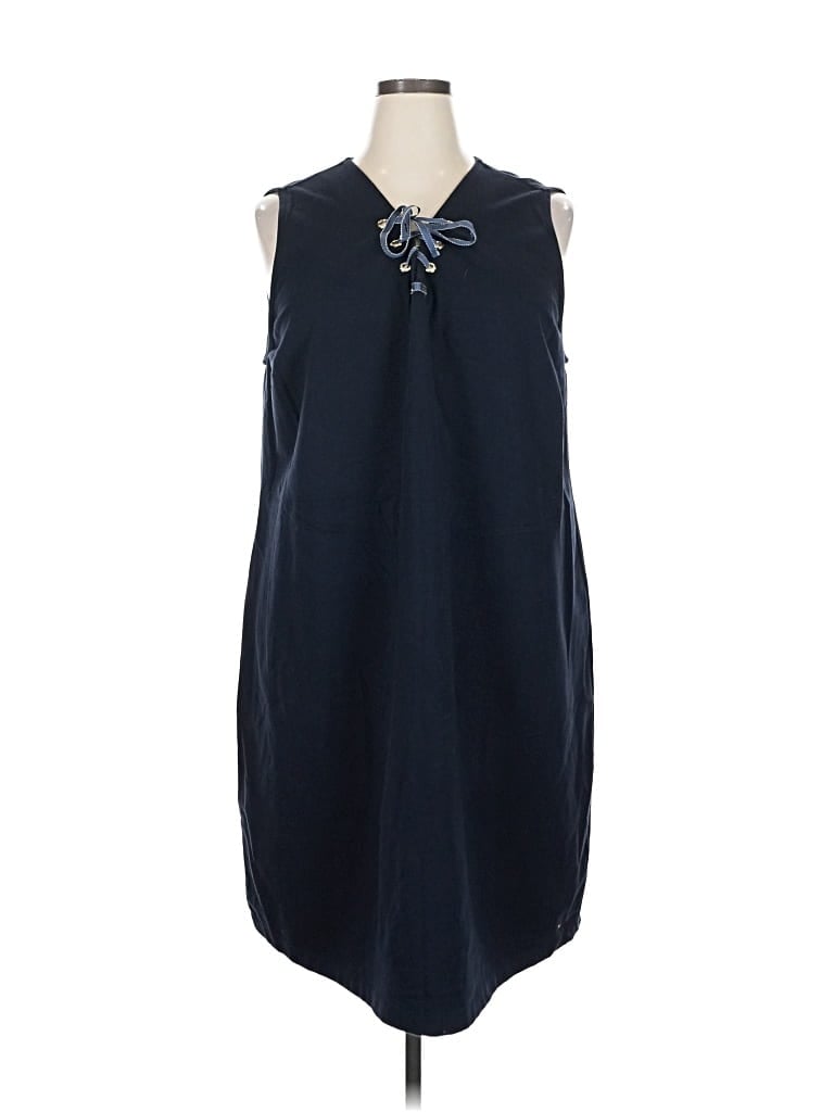 Pre-owned Tommy Hilfiger Casual Dress In Blue