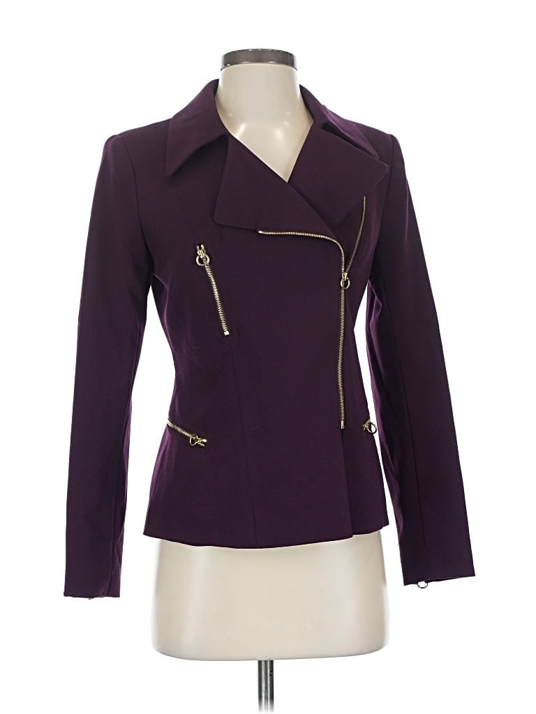 Pre-owned Calvin Klein Jacket In Purple