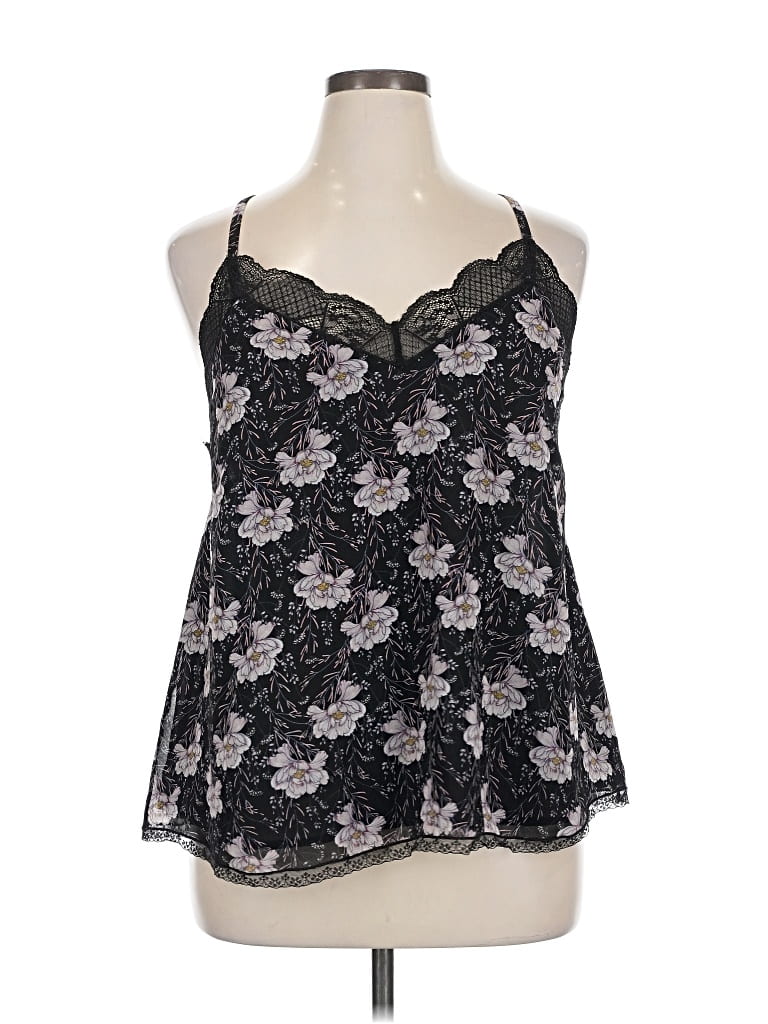 Pre-owned 1.state Sleeveless Blouse In Black
