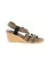 Sarah Summer Tan Wedges Size 9 - photo 1