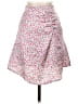 Japna 100% Polyester Floral Pink Casual Skirt Size XS - photo 1