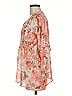 TWO by Vince Camuto 100% Polyester Orange Short Sleeve Blouse Size M - photo 5