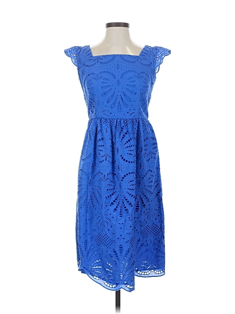 Pre-owned Talbots Cocktail Dress In Blue