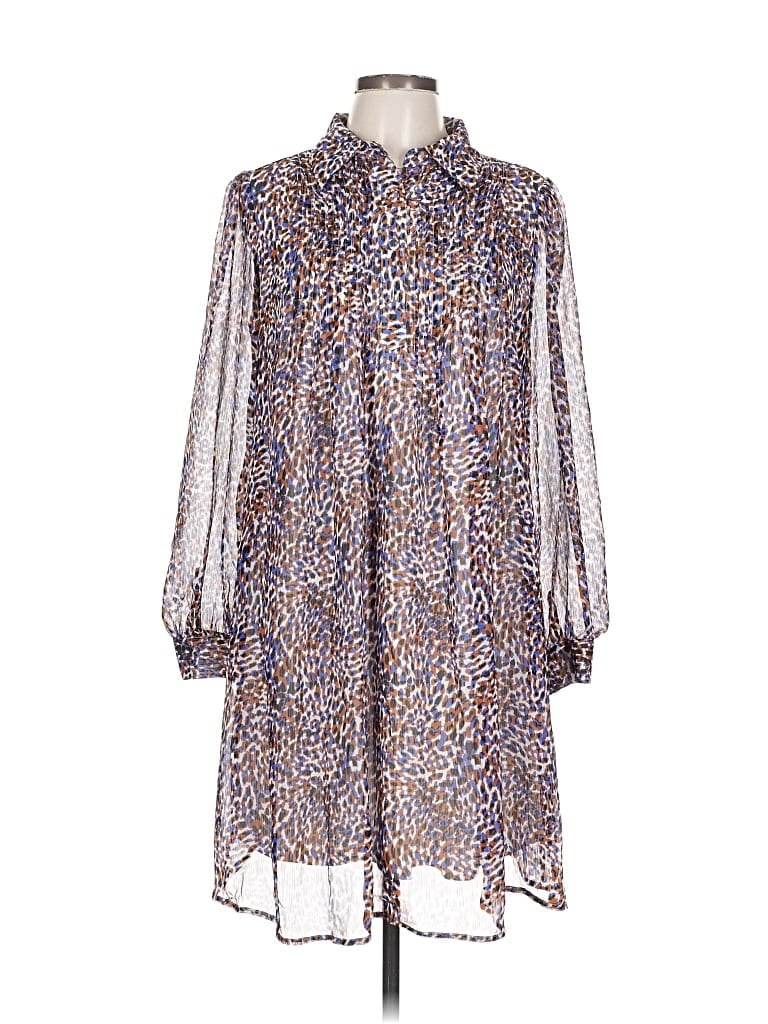 Pre-owned Nine West Casual Dress In Blue