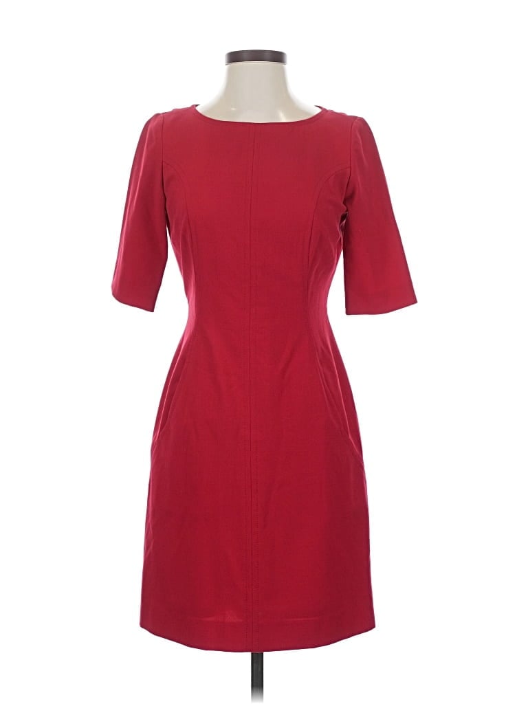 Pre-owned Tahari By Asl Cocktail Dress In Red