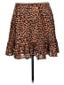 Rails Animal Print Orange Casual Skirt Size M - photo 2