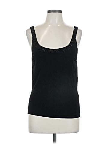 Carmen Marc Valvo Sleeveless Top (view 1)