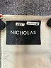 Nicholas 100% Polyester Ivory Short Sleeve Blouse Size 4 - photo 3