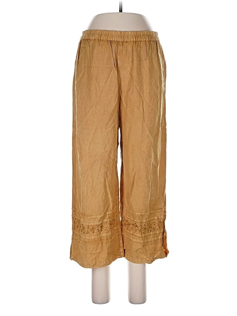 Pre-owned Mlle Gabrielle Casual Pants In Gold