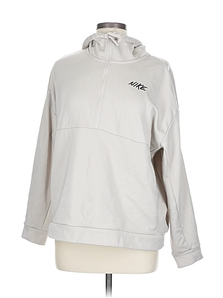 Pre-owned Nike Sweatshirt In Silver