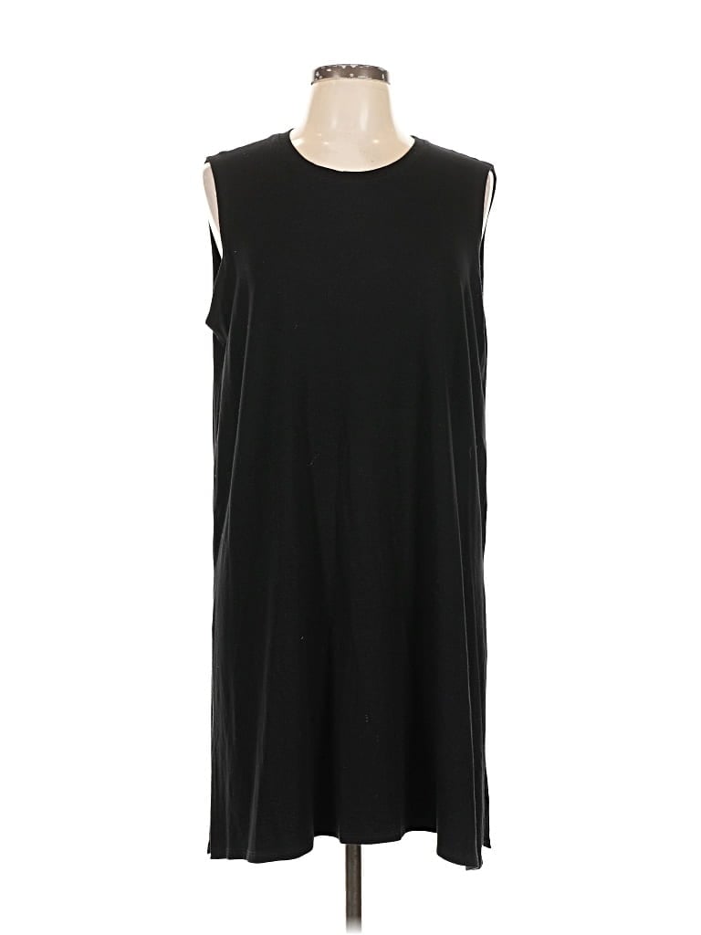 Pre-owned Eileen Fisher Sleeveless T-shirt In Black