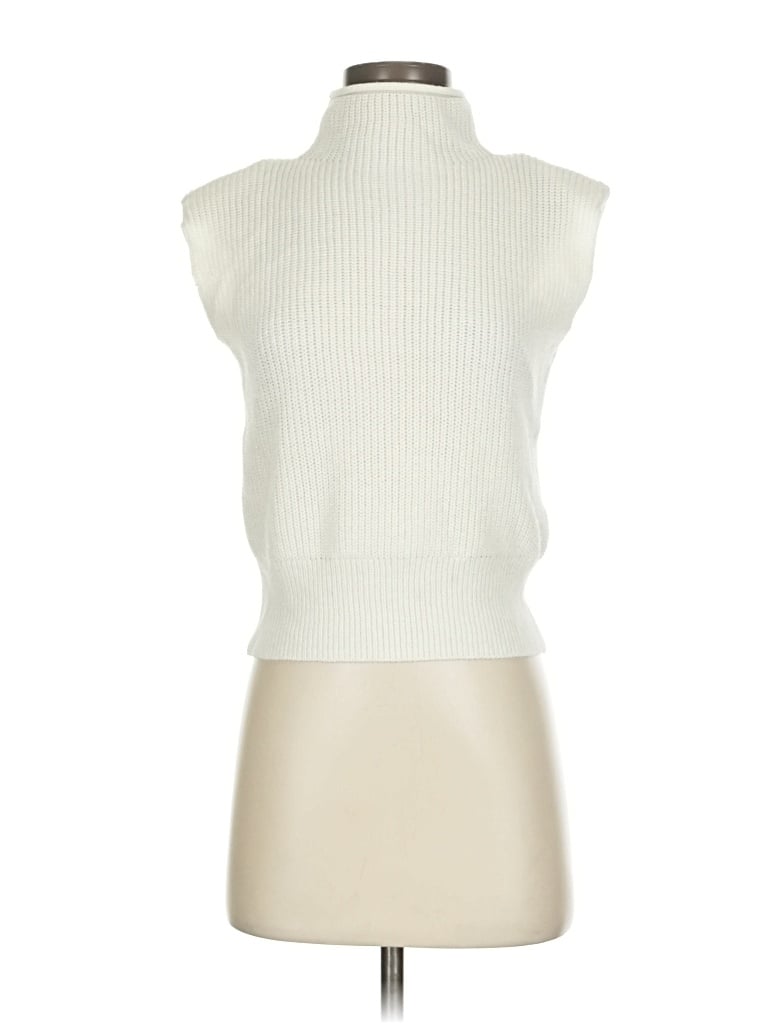 Pre-owned Vero Moda Sweater Vest In White