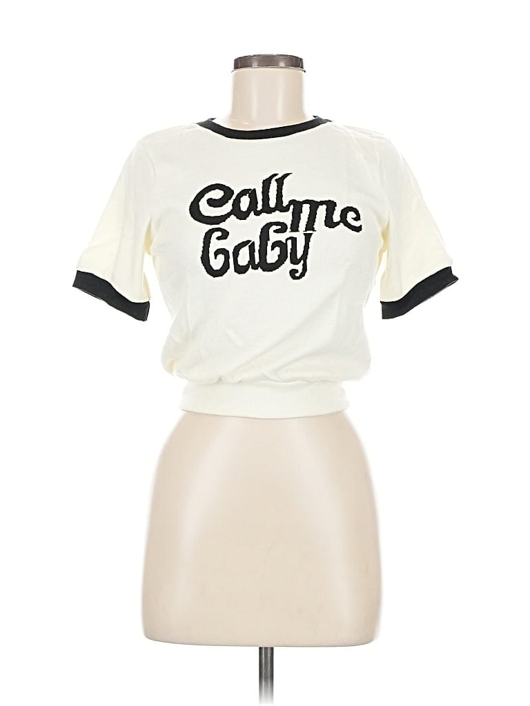 Pre-owned T'achi Short Sleeve T-shirt In White