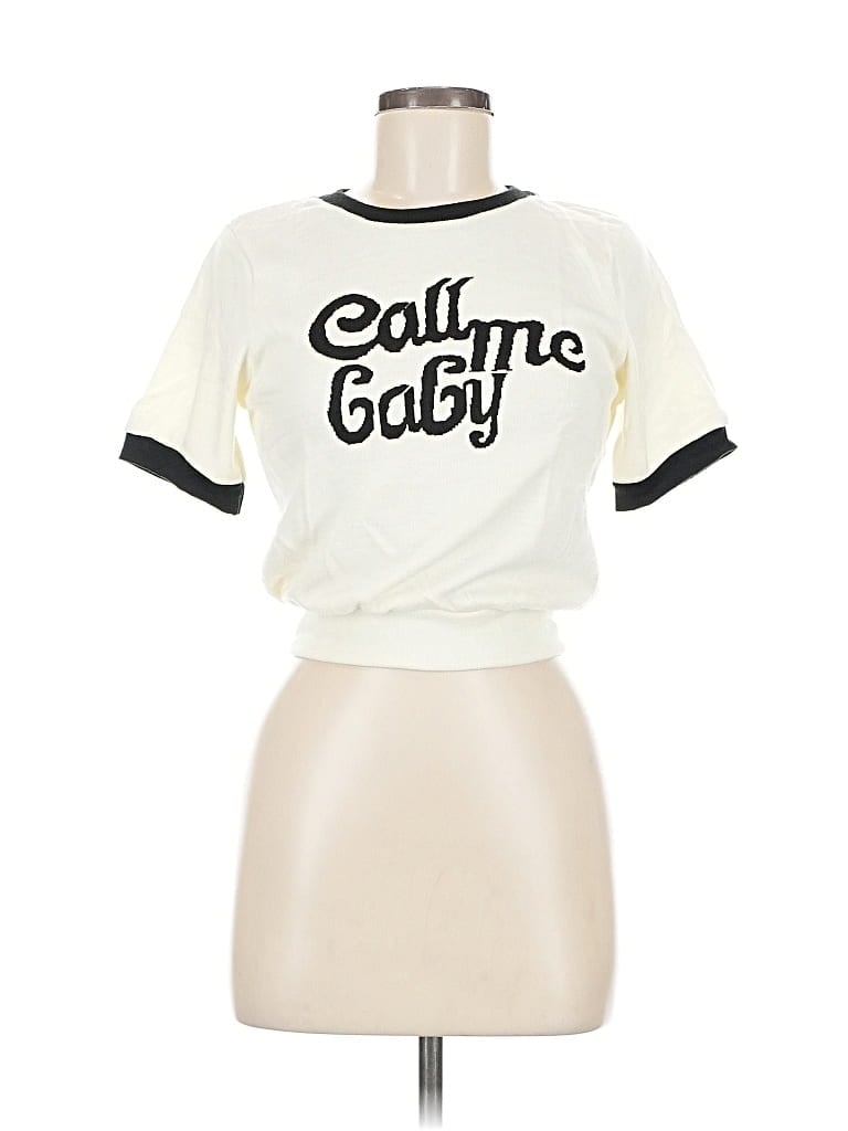 Pre-owned T'achi Short Sleeve T-shirt In White