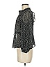 CUE Polka Dots Black 3/4 Sleeve Blouse Size 6 - photo 5