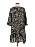 Hayden 100% Polyester Animal Print Black Casual Dress Size M - photo 2