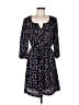 Daniel Rainn Print Black Casual Dress Size M - photo 1