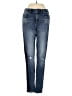 Express Jeans Color Block Blue Jeans Size 2 - photo 1