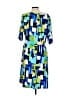 TKO Graphic Blue Cocktail Dress Size L - photo 2