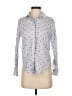 Rails Polka Dots Gray Long Sleeve Blouse Size XS - photo 1