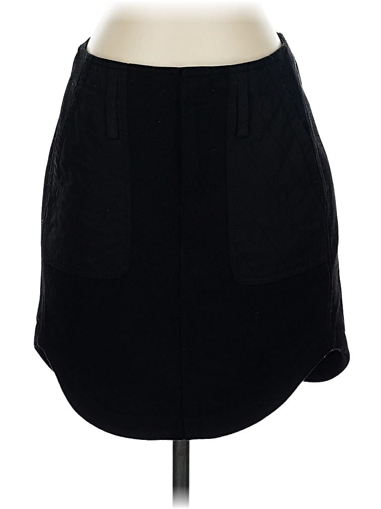 Madewell Wool Skirt In Black