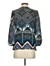 Leifsdottir 100% Silk Blue Blouse Size 4 - photo 2