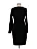 J.Crew Solid Black Cocktail Dress Size M - photo 2