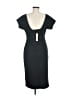 metaphor Black Casual Dress Size M - photo 2