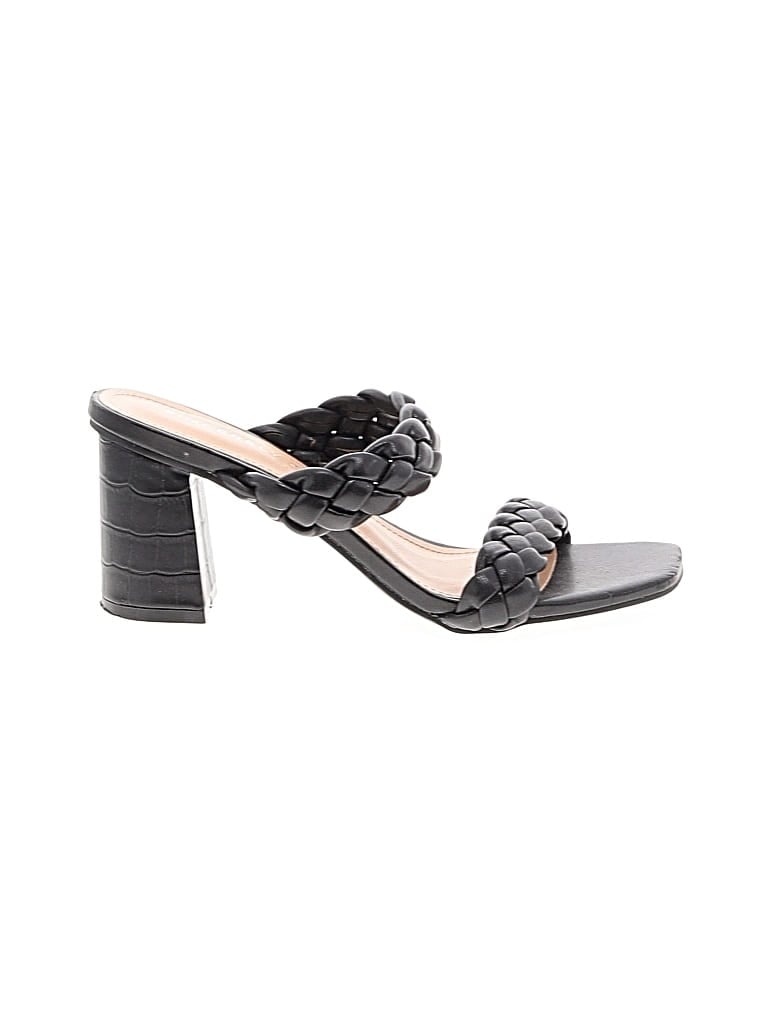 Pre-owned Sincerely Jules Sandals In Black