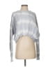 Pistola 100% Cotton Tie-dye Silver Blue Pullover Sweater Size XS - photo 1