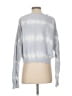Pistola 100% Cotton Tie-dye Silver Blue Pullover Sweater Size XS - photo 2