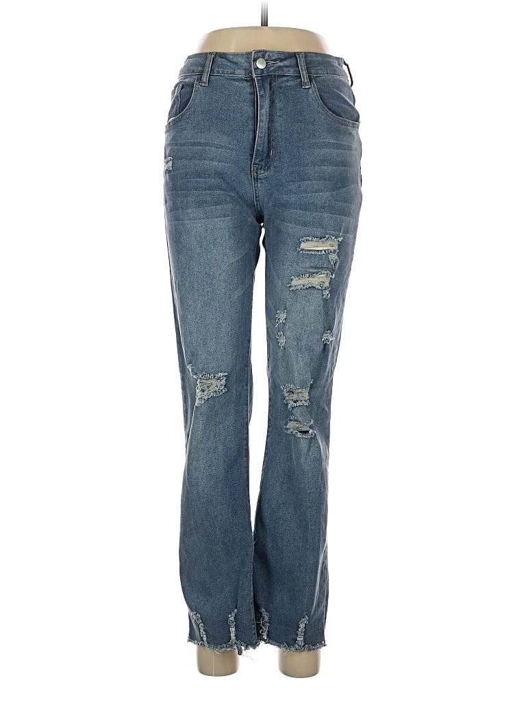 Pre-owned Unbranded Jeans In Blue