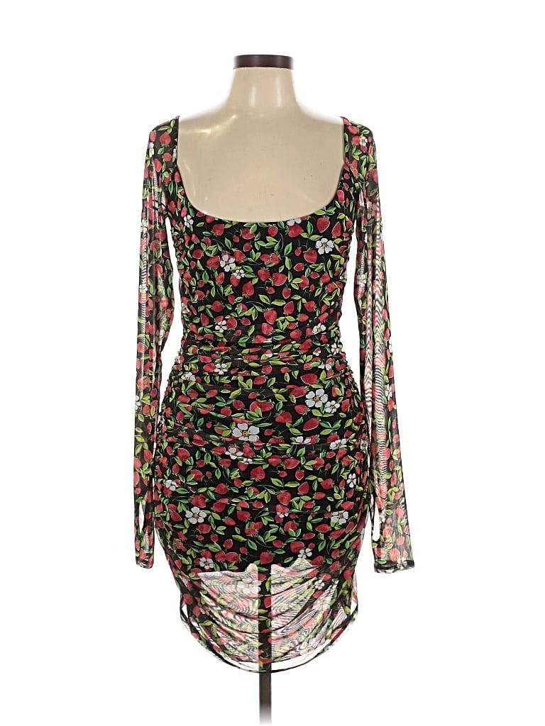 Pre-owned Afrm Cocktail Dress In Black