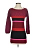 The Limited Color Block Burgundy Pullover Sweater Size 5 - photo 1