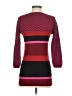 The Limited Color Block Burgundy Pullover Sweater Size 5 - photo 2