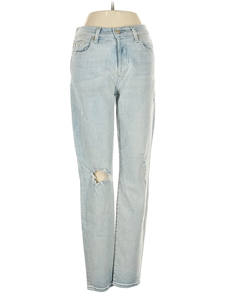 Pre-owned 7 For All Mankind Jeans In Blue