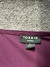 Torrid 100% Polyester Purple 3/4 Sleeve Blouse Size Lg Plus (0) - photo 6