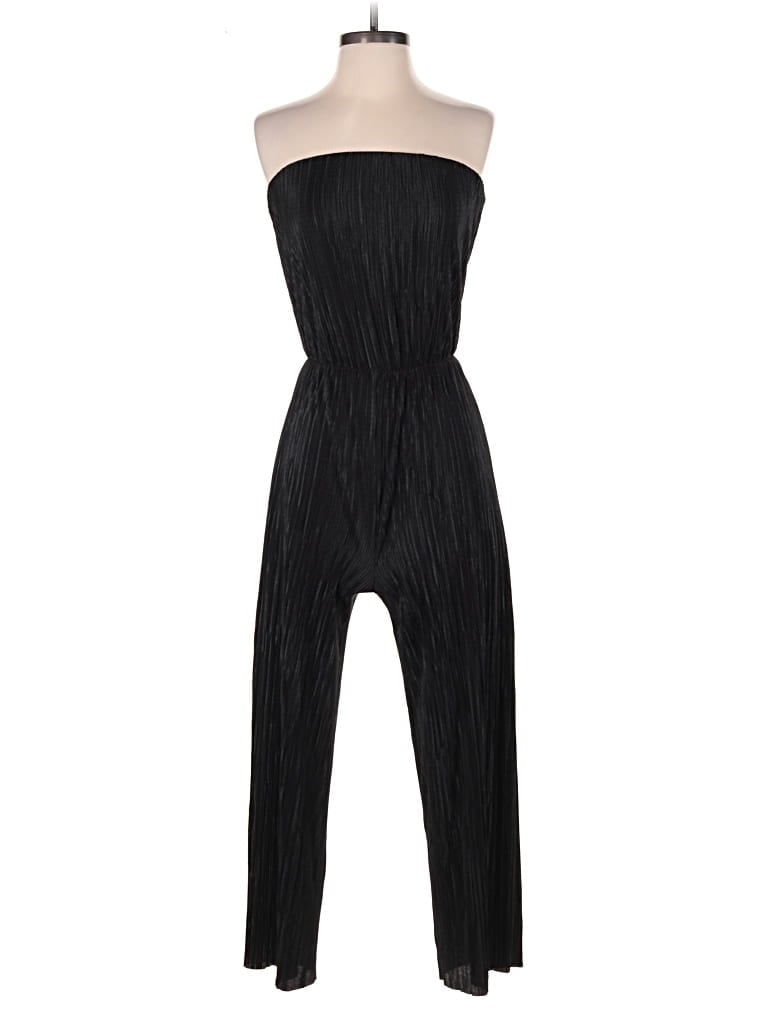 Pre-owned Aqua Jumpsuit In Black