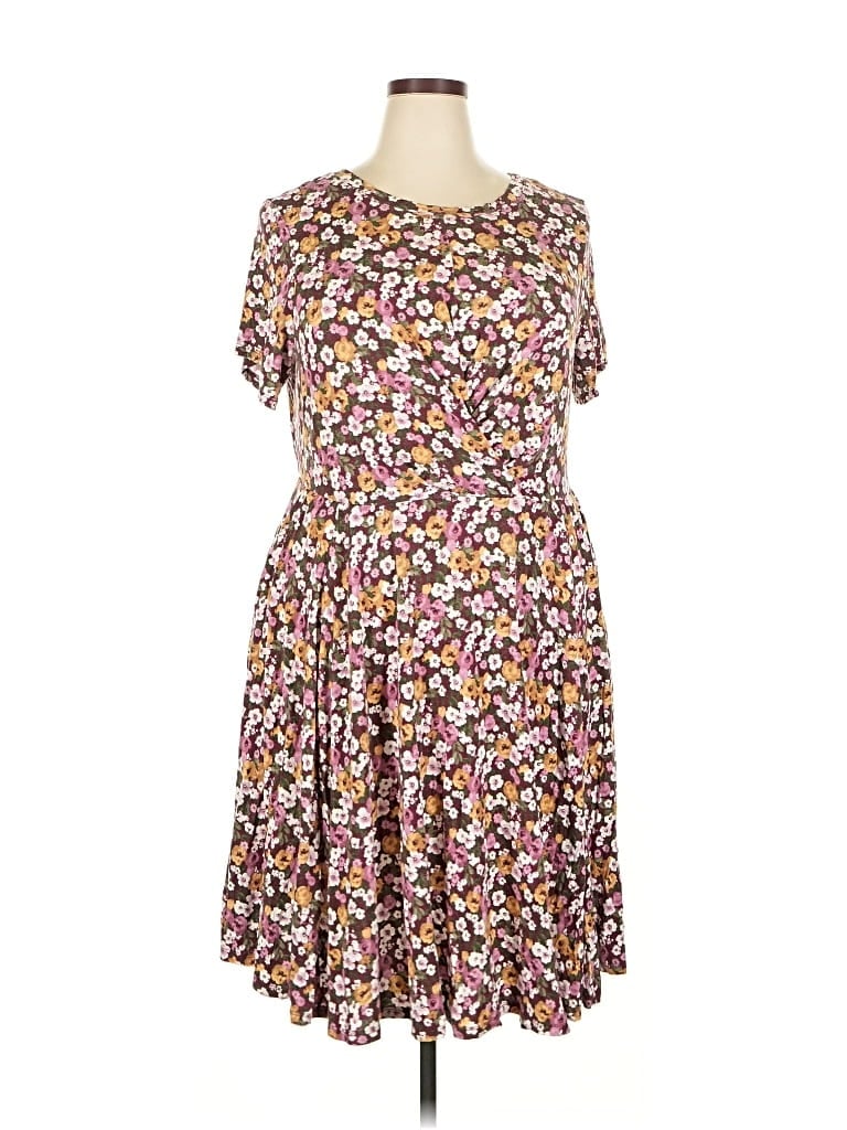 Pre-owned Torrid Casual Dress In Brown