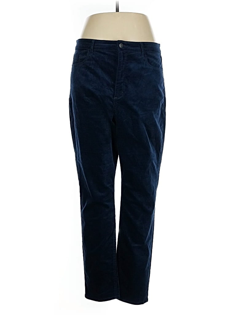 Pre-owned Ann Taylor Loft Casual Pants In Blue