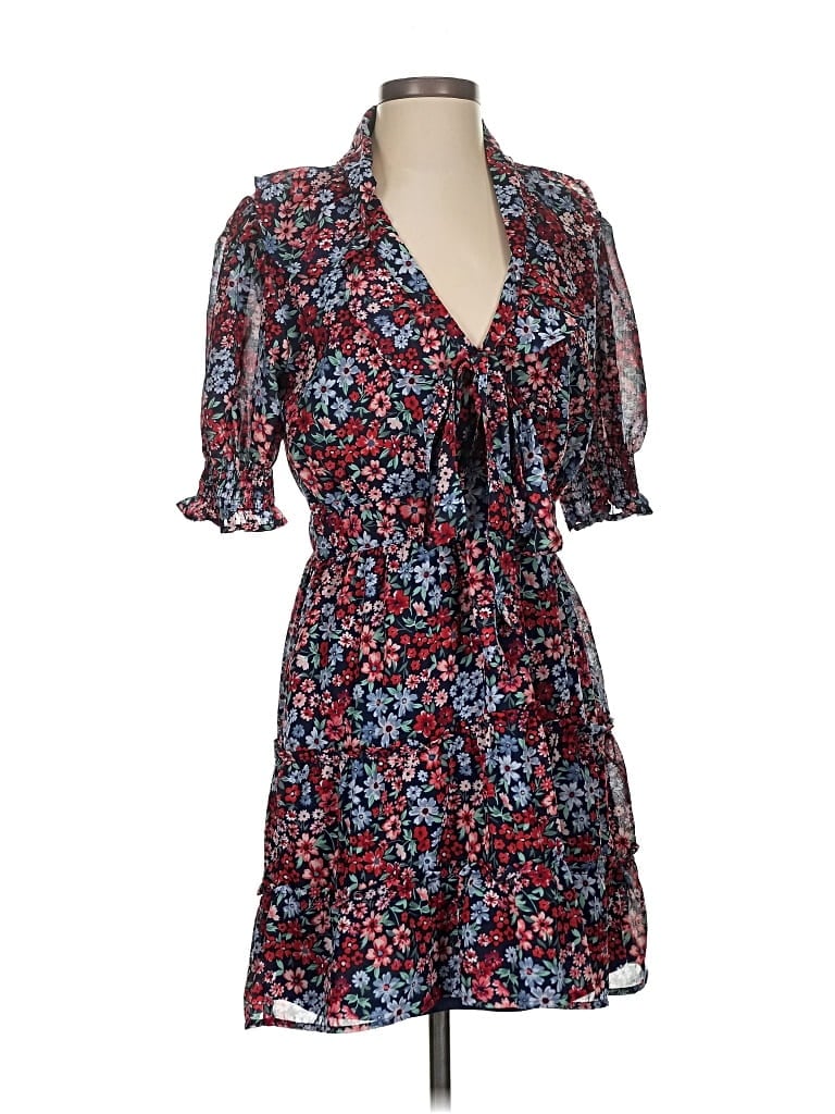 Pre-owned Wednesday's Girl Casual Dress In Blue