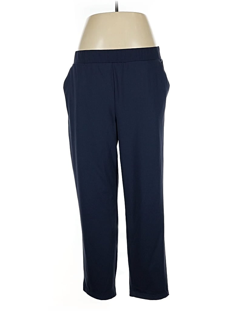Pre-owned T By Talbots Active Pants In Blue