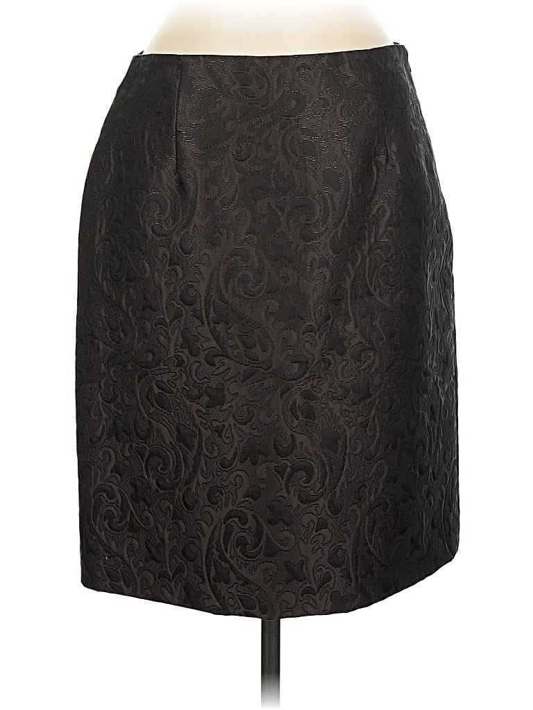 Pre-owned Worth Formal Skirt In Black