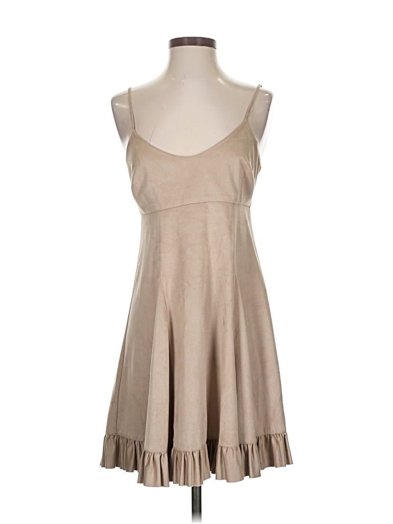 Pre-owned Bcbgeneration Casual Dress In Brown