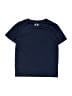 Under Armour 100% Polyester Blue Active T-Shirt Size 4 - photo 2
