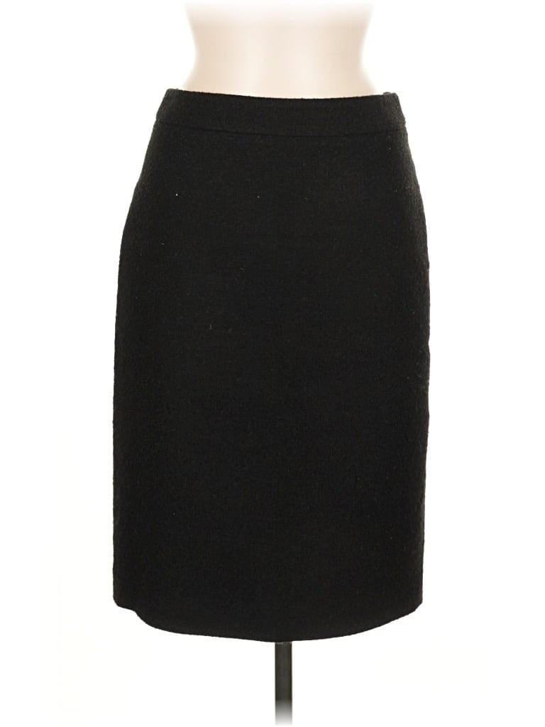 Pre-owned Boutique Moschino Wool Skirt In Black