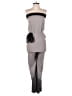 ATM 100% Cotton Color Block Gray Jumpsuit Size S - photo 1