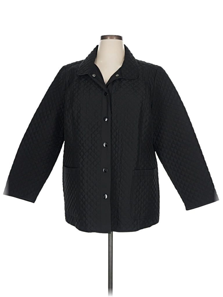 Pre-owned Chico's Jacket In Black