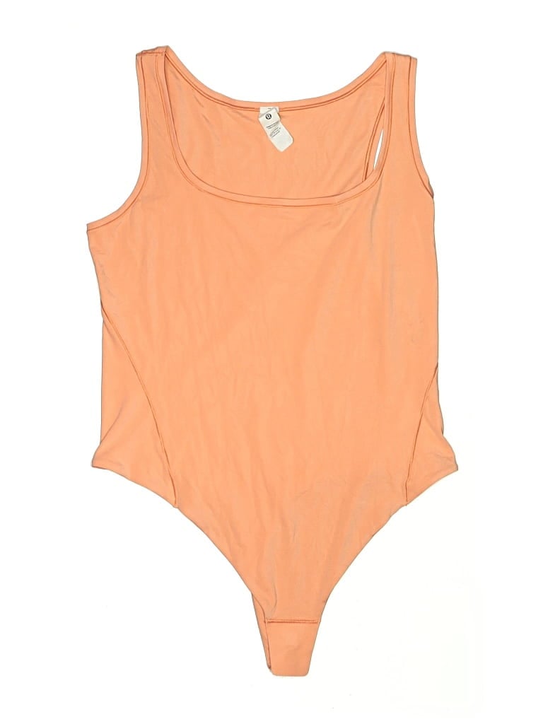 Pre-owned Lululemon Athletica Bodysuit In Orange