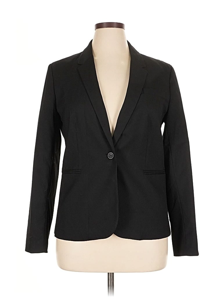 Pre-owned Banana Republic Factory Store Blazer Jacket In Black